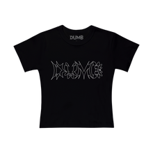 Load image into Gallery viewer, DUMB LOGO BABY TEE (BLACK)
