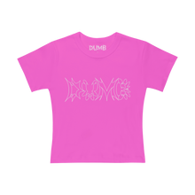 Load image into Gallery viewer, DUMB LOGO BABY TEE (PINK)
