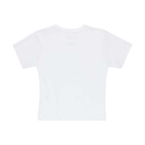 DUMB LOGO BABY TEE (WHITE)